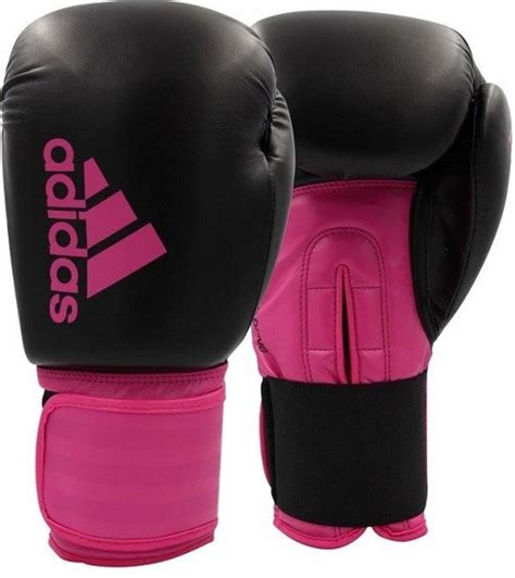 roze bokshandschoenen adidas|Adidas Bokshandschoen Hybrid 100 Zwart/Roze .